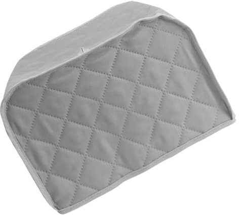 OFFSCH Copertura Per Tostapane Fette in Tessuto Cotone Poliestere Protezione Contro Fuoriuscite Di Olio Copertura Per Elettrodomestici Da Cucina Soluzione Salvaspazio Pieghevole