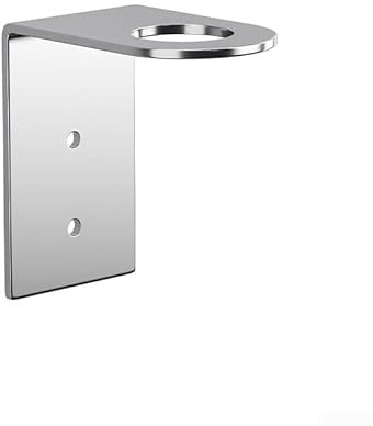 Feeshoppher Dispenser Bottle Holder Stainless Steel Soap Bottles Dispenser Holders Wallmounted Bathroom Soap Dispenser Holder Storage Rack Shower Bottle Hanger for Home Bathroom Hotel Office(1 Hole A)