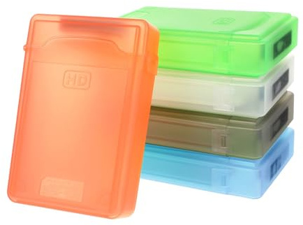 PRETYZOOM 5pcs Hard Drive Protection Box for Storage for Laptop Hard Drive Protector and Storage Case