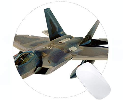 Gaming Mouse Mat, Raptor F 22 Düsenjäger rutschfeste Gummibasis Mousepad