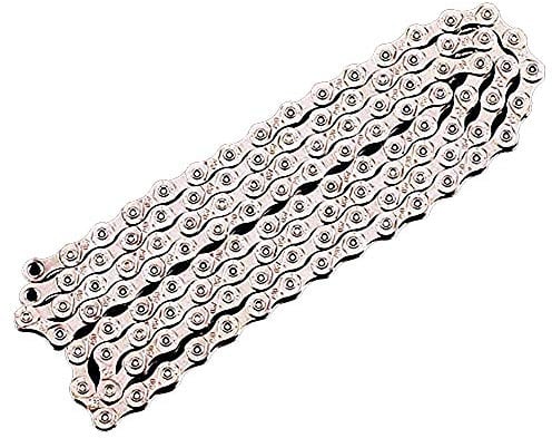 VOANZO Fahrradkette, vergoldet Silber Rostfreie Mountain Road Fahrradkette, 11-Fach 33-Fach