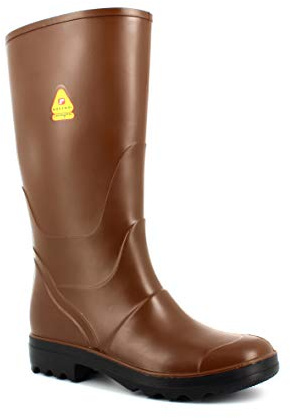 Nora Unisex Adults Country Work Boots, Professional Wellington Boot for Agriculture and Forestry, Brown, 11 UK (46 EU)