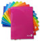 BM BeMore Centus 0101037 Heft A4, Lineatur 4F, kariert 4 mm mit Rand, Papier 100 g/m², farblich sortiert, Packung mit 12 Stück