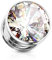 beyoutifulthings Ohr-Tunnel Zirkonia Silber Clear Ohr-Piercing Edelstahl Ohr-Schmuck Screw Fit Flesh Plug Schraub-Verschluss 14mm