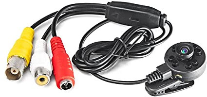 KOBERT GOODS AHD-Lochkamera D4-WD analoge CCTV HD-Kamera mit 1.3 Megapixeln und IR-Sensor unterstützt PAL/NTSC & UTC