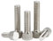 CONPHERON Tornillos Moleteados, Tornillo de Cabeza Moleteada, Pernos Moleteados de Cabeza Plana en Acero Inoxidable, M2.5×10mm, 10 pcs