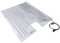 REKUBIK IBC Heizmatte Alukaschiert Bodenheizmatte IP54 (230V) Palettengröße 60x80cm (300l IBC), Temperatur 40°C