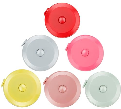 60Double Scale Soft Tape Measure 150CM 60inch Measuring Tape Rulers Flexible Weight Loss Medical Body Sewing Tailor Dressmaker Cloth Accurate Measurements Home Office Accessories