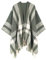 Breezy Lane Damen Schal Wrap Plaid Poncho Cape Übergroße Open Front Strick Umhang Quaste Decke Cardigans für Herbst Winter Urlaub