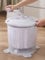 Machine À Laver Manuelle A Pedale, Petit Lave-linge Portable Avec Essoreuse, Lave-Linge Camping Pour Sous-vêtements Chaussettes Appartement Camping-car Voyage