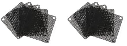 YUHANGCIYE 60x60MM Cuttable PC Dust Filter, 5 Packs, Black, 60mm, Desktop, Laptop Compatible