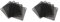 YUHANGCIYE 60x60MM Cuttable PC Dust Filter, 5 Packs, Black, 60mm, Desktop, Laptop Compatible