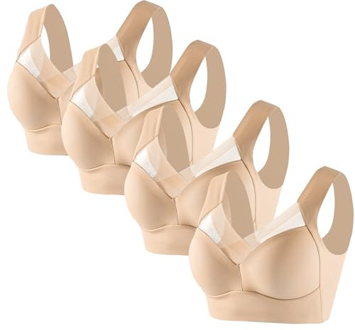 B Ware Retouren, Angebote Damen, BH Damen Ohne Bügel Schlaf Bustier Tops Push Up BH Comfy Bralette T Shirt BH Komfort Nahtlos Klassische BHS BH Damen Mit Bügel Set