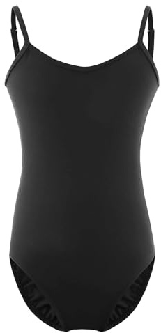 XiaoMoSha Girls Gymnastics Leotards Camisole Vests for Ballet Dance Seamless Undergarment Bodysuits Dancewear for Children with Adjustable Straps for 2-14 Years Girls