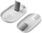 2 Piezas Reposa Cucharas Cocina, Soporte Tapas Ollas, Reposa Cucharas De Cocina, Descansa Utensilios, Soporte Para Cucharas, Organizador De Cocina, Plegable Soporte, Para Tapas (Blanco)