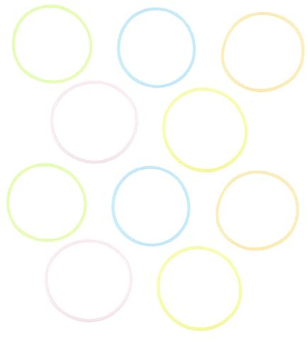 BESPORTBLE 10stücke Silikon-jelly-armbänder Extrem Dehnbar Jelly-armbänder Für Gummiarmbänder Partys Geburtstage Und Mehr