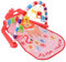Baby Piano Play Matte, Aktivitäts -Fitnessstudio, Einstellbares Musikspielzeug mit Abnehmbarem Fuß Klavier, Sensorische Entwicklungsmatte, 75 X 58 X 40 cm