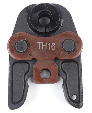 Pinza a pressa per tubi compositi TH16 con contorno, pinze per tubi in plastica PEX, tubi in rame PB e raccordi in rame, tubi compositi in alluminio e plastica