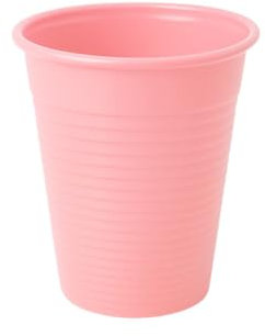 ecodrinks - Bicchieri per Acqua e Cocktail Riutilizzabili - Senza BPA - Resistenti e Ideali per Bevande Fredde - Massima Praticità per Feste, Catering, Barbecue - 200ml (Rosa, 100)