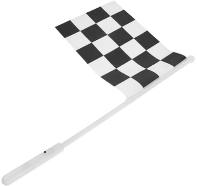 EPIGEIST Drapeau à Carreaux Lumineux LED Haute Luminosité et Facile à Agiter pour Nocturnes et Événements