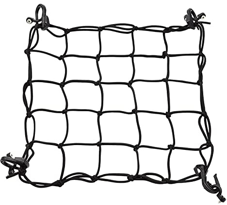 Kayak Deck Cargo Net with Hooks Pad Eye Board Bungee For Canoe Marine Boat Accessories