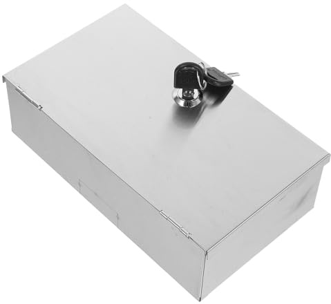 SEWACC Stainless Steel Lockable Outlet Cover, Weatherproof Electrical Socket Cover Protective Case for Outdoor And Indoor Use