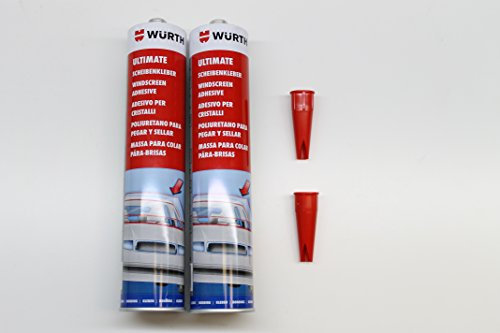 2x Scheibenkleber Ultimate Würth hochmodulig Kartusche Frontscheibe