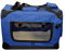 walexo Faltbare Hundebox Hundetransportbox Katzentransportbox Katzenbox (BLAU, XL)