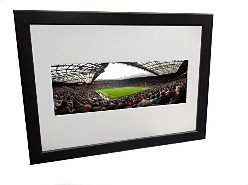 Kicks Old Trafford Match Day Panorama Manchester United 12 x 8 A4 Fußball Foto Foto Bilderrahmen Poster Geschenk