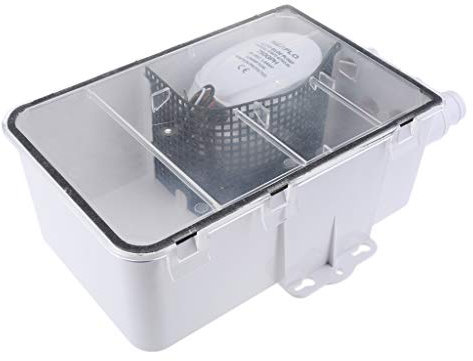 Perfeclan 1 24V Duschwannen-Pumpensystem Boot Abfluss-Kasten Schlauchauslass: 3/4 ''(19mm)