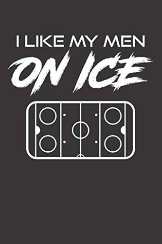 Eishockey Taktikbuch: Spieltaktiken und Anweisungen planen, üben, umsetzen mit diesem Trainingsbuch I Führe Protokoll zu allen Spielzügen und Aufstellungen I 6x9 Format I Motiv: Men on ice 2
