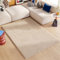 TAPISO Essence Teppich Hochflor Langflor Shaggy Dunkelbeige Rechteckig Super Weich Felloptik Schlafzimmer Wohnzimmer ÖKO-TEX 200 x 300 cm