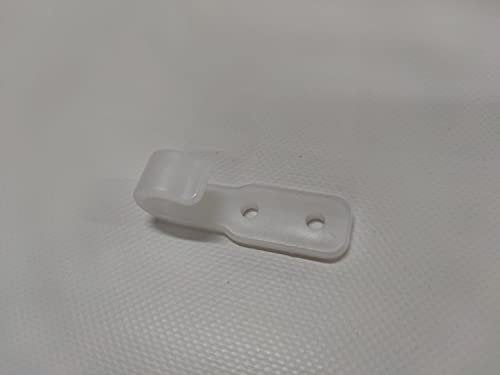 Gancio per teloni in PVC sagomato curvo aperto