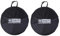 Azarxis Laufradtasche für 26 27.5 29 Zoll Laufräder, Wasserdicht Tragetasche Radtragetasche Wheel Bag für MTB Radsatz Mountainbike (Schwarz – 2 Stück, Für 29 Laufräder)