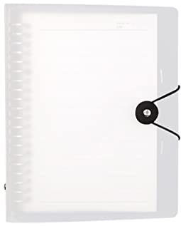 A5 Ordner,Ringbuch Nachfüllbar,1 Stück Ringordner A5,Ringbuchordner Transparent A5 Ringordner Ordner Nachfüllbares Tagebuch Ringbücher Notizbuch