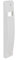 Cofan Embellecedor para Recogedor de Persianas | Válido para cintas de persianas de 20 mm | Fabricado en PVC blanco de alta calidad, Pack 20 Und