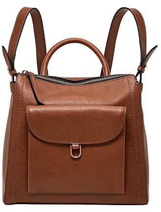 Fossil Tasche für Damen – Parker Öko-Leder-Mini-Rucksack, ZB1797200 – 25,4 cm L x 10,16 cm B x 23,50 cm H