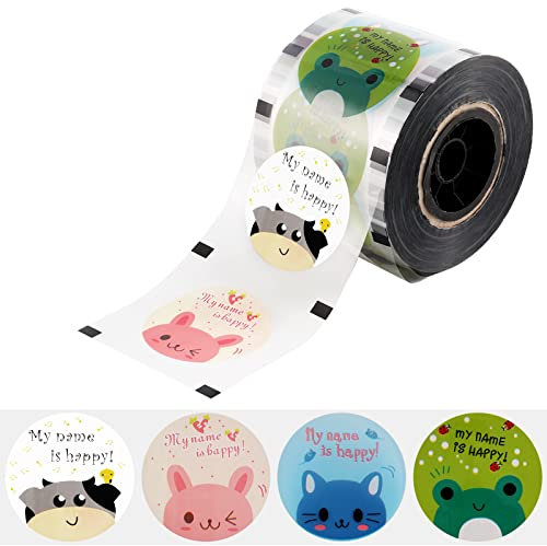 Tragaomx Cup Sealing Film Sealer Film Roll For Cup Sealing Machine For Bubble Tea Boba Cup Sealing Seal Film For 90-105mm PP Cup Sealing Film