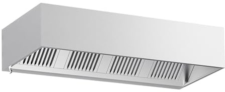 GGM Gastro | KLP229 | Kastenhaube - 2200mm - mit Filter & Lampe