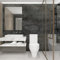 JSEVEM 40CM×9M Dark Cyan Grey Gold Line Pattern Marble Wallpaper Peel and Stick Self Adhesive Vinyl Wrap Waterproof Greenish Gray Granite Contact Paper Sticky Plastic Wall Stickers for Worktop Bedroom