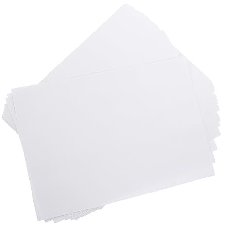 MAGICLULU 50blätter Klebeetiketten Zum Bedrucken Blanko Aufkleberbögen Für Drucker Selbstklebende Papieretiketten Etikettenpapier Für Diverse Anwendungen Bedruckbares Aufkleberpapier