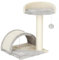 SPRINGOS Arbre à chat avec plateforme, balle, souris, pont, 47 cm