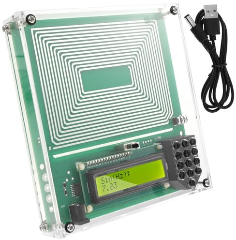 Schumann - Generador de resonancia de ondas de 0,01 Hz a 30000 Hz, generador de onda sinusoidal ajustable, cuadrada e inversa, generador de frecuencia ultra baja de 7,83 Hz con cubierta antipolvo para