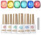 BORN PRETTY Magnetic Gel Nail Polish, 6 Colors Jelly Neon Cat Magnetic Eye Gel Polish with Magnet Soak-Off U V/LED Iridescent Fantasy Island Gel Set for Nail Art Salon DIY Home