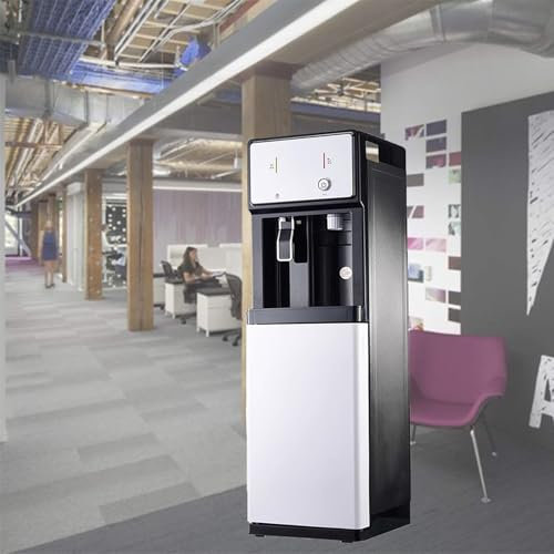 Dispensador De Agua De Carga De Unidad Independiente con Alimentación por Red, Dispensador De Agua Fría Y Caliente Hielo For Uso Doméstico Y En Pequeñas Empresas