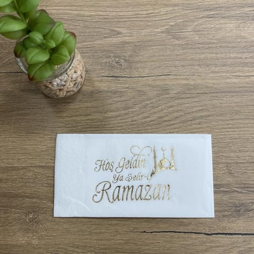 Motiv Servietten Hos Geldin Ya Sehr-i Ramazan 16 Stück