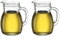 Brocca Bormioli Rocco Trasparente Vetro (0,5L) (Confezione da 2)