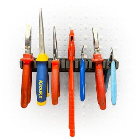 Naturalspring Werkzeug-Wandhalter für Küpper Lochwand Eurolochung Lochwand Zubehör Systemhalter Werkstattorganisation (Zangen Normal)