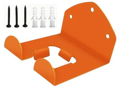 Kanoauo Estante para desbrozadora de césped, 15 cm, para desbrozadora, garajes, ganchos de pared
