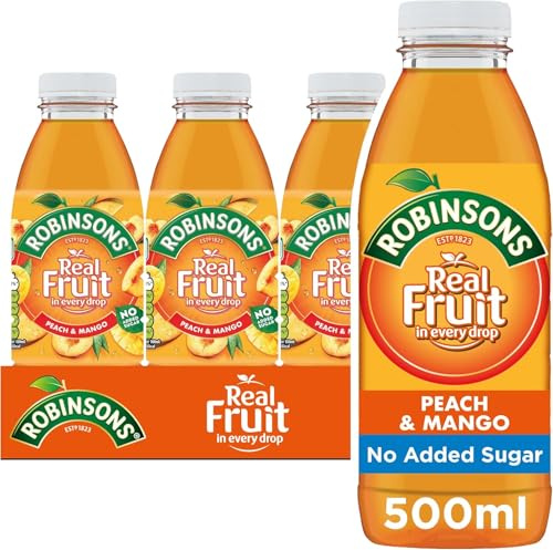 Robinsoss Orange and Mango Juice Drink, 500ml, Pack of 12,by Kandy Collection